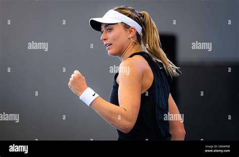 Paula Badosa d Espagne en action lors du deuxième tour du tournoi de