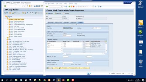 Sap Pp Work Center İş Merkezi Cr01mp4 Youtube