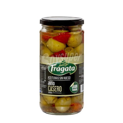 Fragata Aceitunas Gordal Ali O Casero Sin Hueso Fragata Sin Gluten G