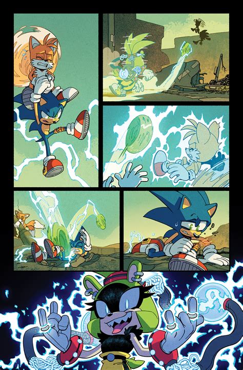 Artstation Idw Sonic The Hedgehog 54 Interior Colours