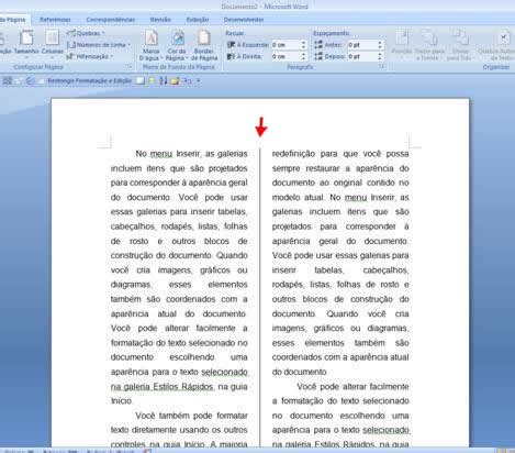 Como Inserir Colunas No Word Para Dividir O Texto