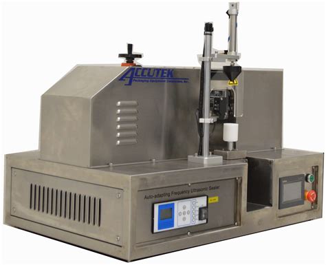 Cutting Edge Ultrasonic Tube Sealer Accutek Packaging Equipment