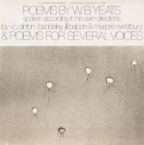 Poems by W.B. Yeats & Poems for Several Voices | Smithsonian Folkways ...