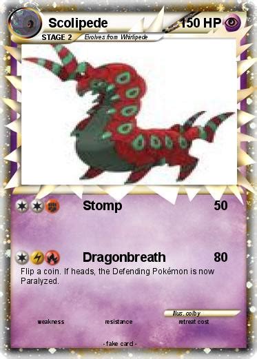 Pokémon Scolipede 3 3 - Stomp - My Pokemon Card