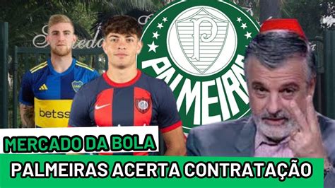 FACINCANI DEU DETALHES PALMEIRAS CONTRATOU AGUSTIN GIAY E SOBRE