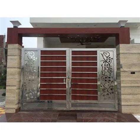 Modern Stainless Steel Hpl Sheet Gate At Rs 350 Kilogram In Amritsar