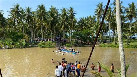 Jembatan Gantung Putus Rombongan Ziarah Kubur Di Lampung Serta 8