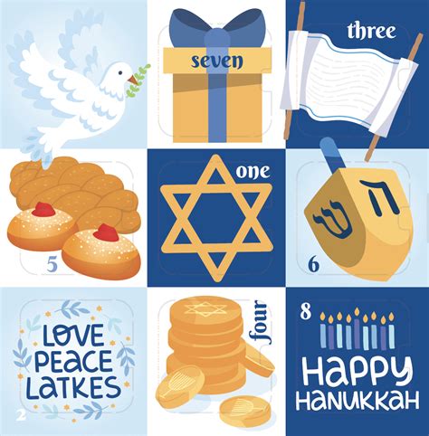 Let S Celebrate Hanukkah Calendar 8 Day Hanukkah Cookie Calendar Miss Cookie Packaging