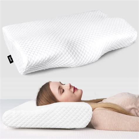 Zamulo Orthopedic Memory Foam Cervical D Contour Pillow For Neck