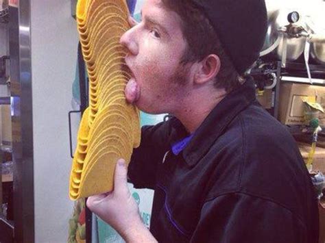 Hes Licked Taco Bell Fires Shell Licking Employee