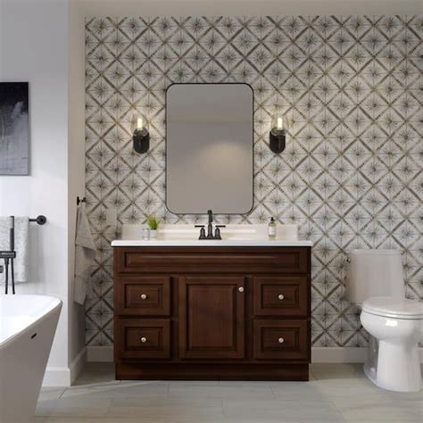 Glacier Bay Hampton In W X In D X In H Bath Vanity