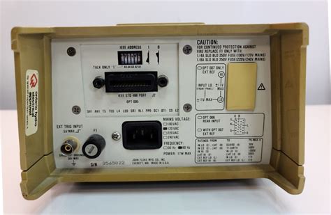 Fluke A Digital Multimeter Ebay