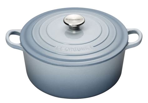 Le Creuset Rund Gryta 24 Cm 4 2L Coastal Blue Gryde Le Creuset