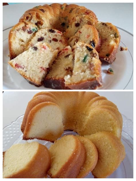 Recipe Marketing : Fruit Cake And Plain Cake