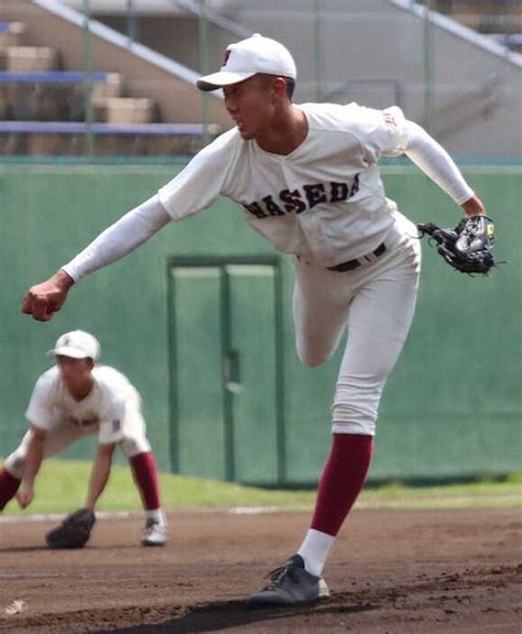 早実 都立の強豪・都日野に付け入る隙与えず 2年生右腕・荒川が7回零封の好投― スポニチ Sponichi Annex 野球