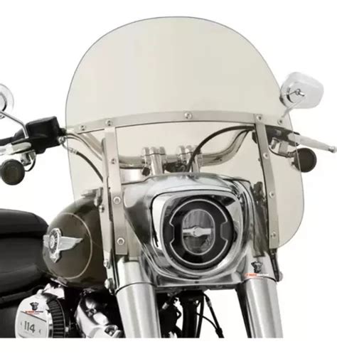 Para Brisa Removível 4mm Harley Davidson Fat Boy 2018 À 23