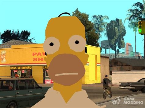 Homer Simpson Para Gta San Andreas