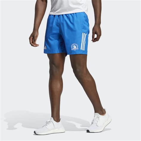 Adidas Boston Marathon Running Shorts Blue Men S Running