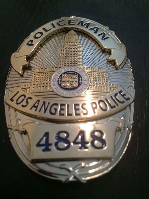 LAPD Badge Full Size | #1835000806