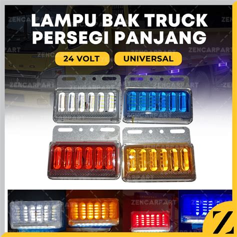 Jual Lampu Bak Truk Kotak V Volt Lampu Bak Samping Truck Fuso