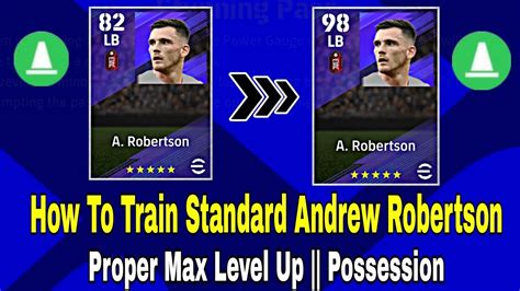 Andrew Robertson Max Training Tutorial In Efootball 2023 How To Train