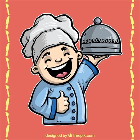 Chef ilustración Vector Gratis