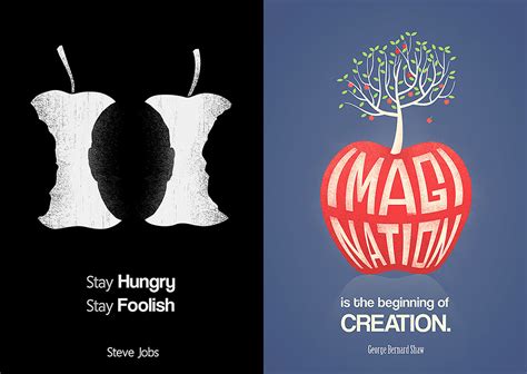 Artist Illustrated 18 Famous Quotes With Beautiful Posters » Design You ...