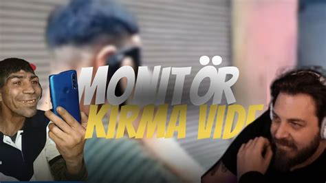 ELRAEN MONITÖR KIRMA VIDEOSU GÜLME KRIZINE GIRIYOR Elraenn