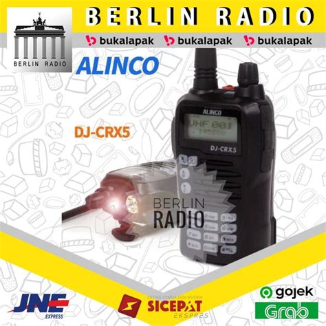 Jual Radio Ht Handy Talky Alinco Dj Crx 5 Dual Band Transciver Di Lapak