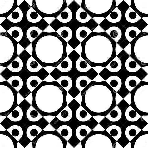 Seamless Grid Pattern Stock Vector Illustration Of Monochrome 91962885