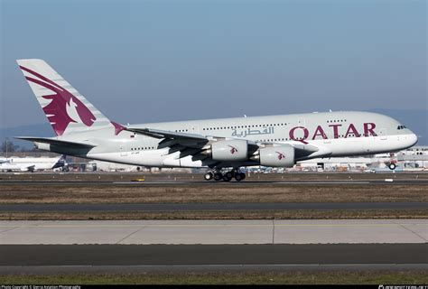 A7 APF Qatar Airways Airbus A380 861 Photo By Sierra Aviation