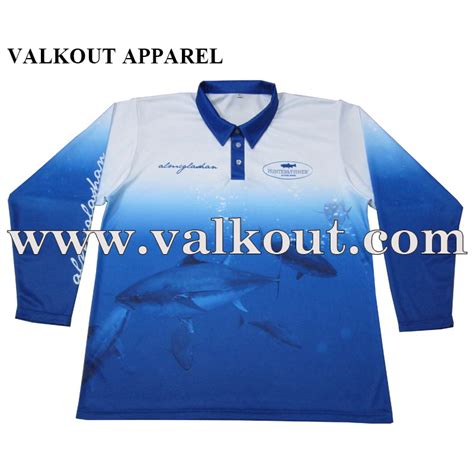 Custom Sublimated Fishing Shirts Design For Free Valkout Apparel Co