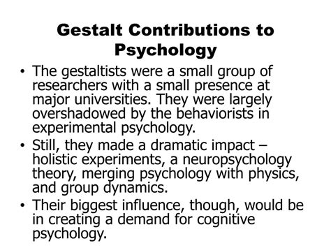 Ppt Gestalt Psychology In Historical Perspective Powerpoint