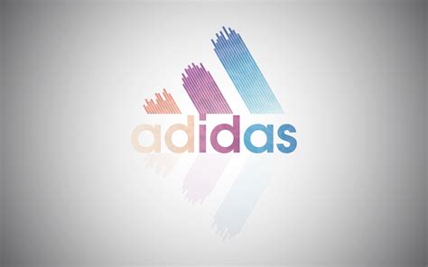 Fond d écran Adidas marque logo Coloré la musique Fond simple