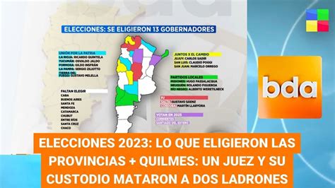 Elecciones 2023 Quilmes Un Juez Y Su Custodio Mataron A Dos Ladrones