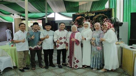 Sekda Palembang Ratu Dewa Gelar Open House Di Hari Pertama Lebaran