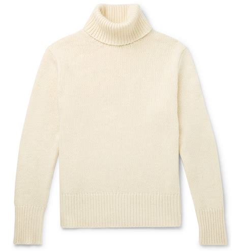 Polo Ralph Lauren - Wool Rollneck Sweater - Men - Cream Polo Ralph Lauren