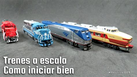 Haz Esto Para Iniciar Bien Con TRENES A ESCALA Y FERROMODELISMO