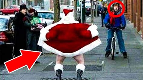 5 СЛУЧАЕВ, КОГДА САНТА-КЛАУС ОПОЗОРИЛСЯ ПЕРЕД КАМЕРОЙ. - YouTube