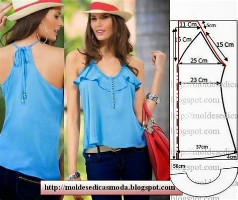 Blusa F Cil De Fazer Moldes Dicas Moda