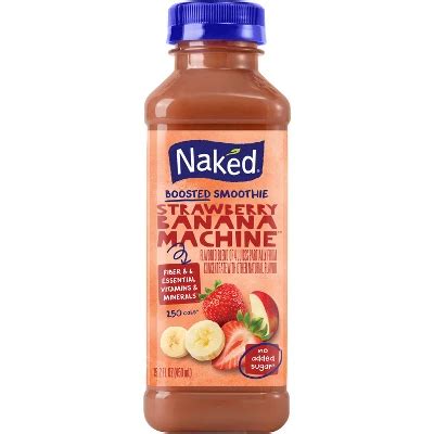 Naked Strawberry Banana Juice Smoothie 15 2 Fl Oz Target