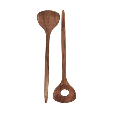 Acacia Wood Salad Servers