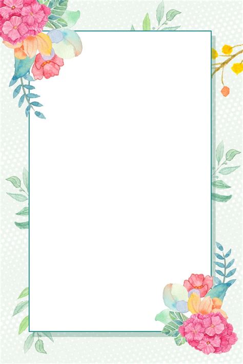 Simple Flower Border Designs For Paper | Best Flower Site