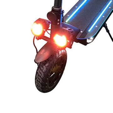 Bikight 1 pair electric scooter light with double headlights high ...