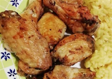 Patitas De Pollo Bien Doradas Y Sabrosas Con Arroz Receta De Patricia