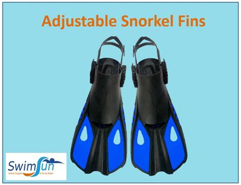 adjustable snorkel fins swimfun australia