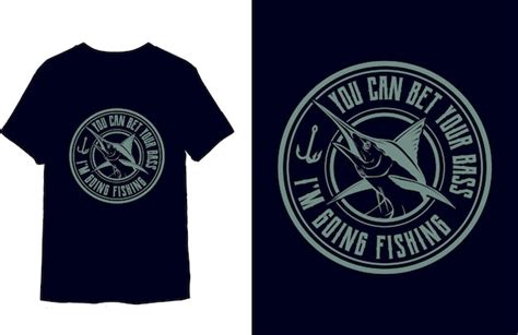 Premium Vector Fishing Tshirt Design