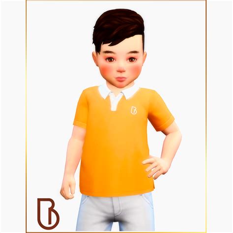 Toddler Boy Shirt - Summer Family Outfit - Version 1 - The Sims 4 ...