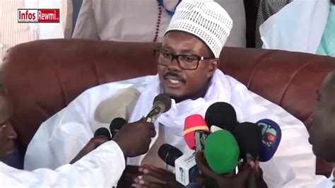 Lancement des activités Touba ca Kanam Discours historique de Serigne