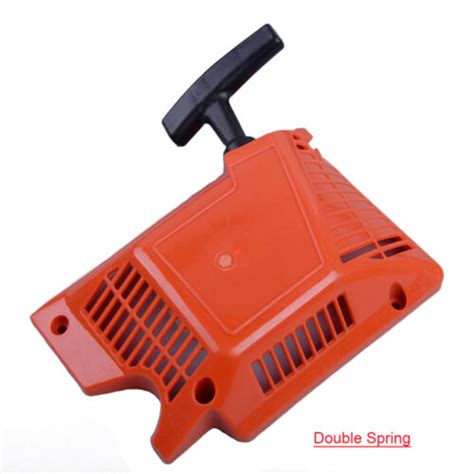 Double Spring Recoil Pull Start Starter For Chainsaw 4500 5200 5800 45